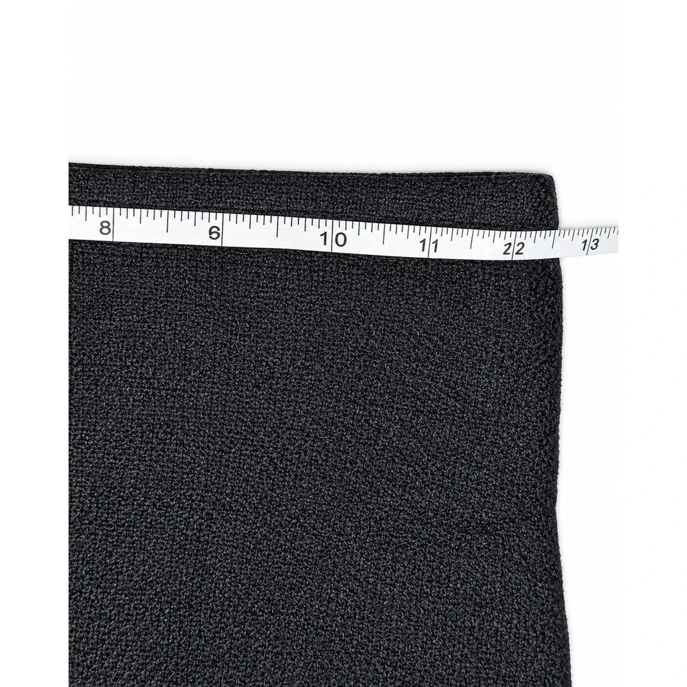 Vintage The Clothing Co Black Pencil Skirt Small Made in USA 100% Acrylic
